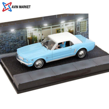 Ford Mustang Convertible James Bond Movie Car fireball light blue Ixo