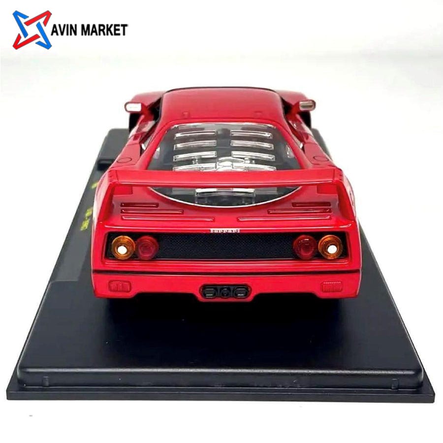 ماکت فراری F40 همراه شوکیس - AVIN MARKET
