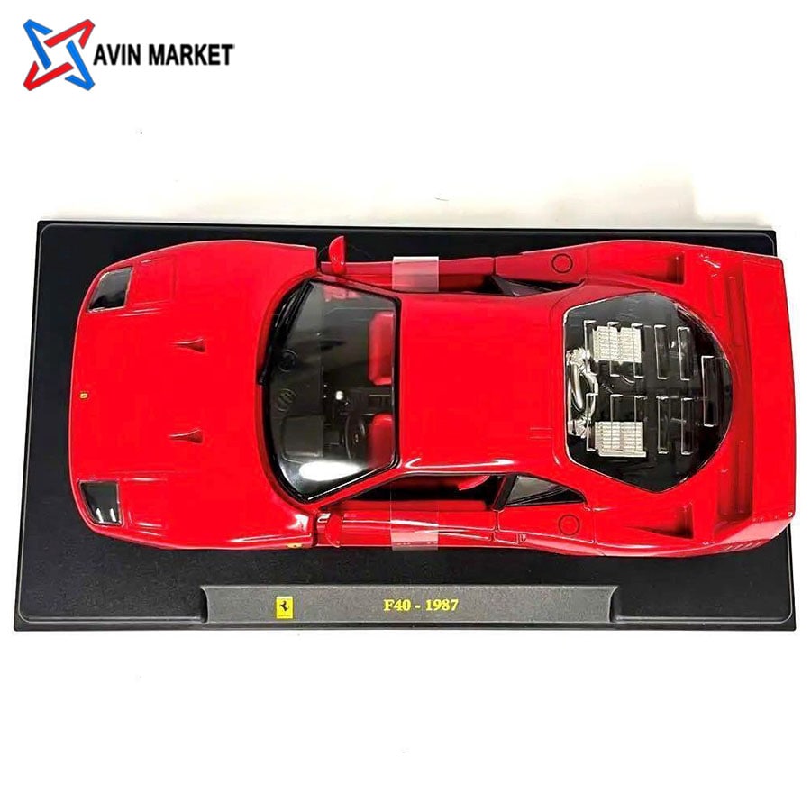 ماکت فراری F40 همراه شوکیس - AVIN MARKET